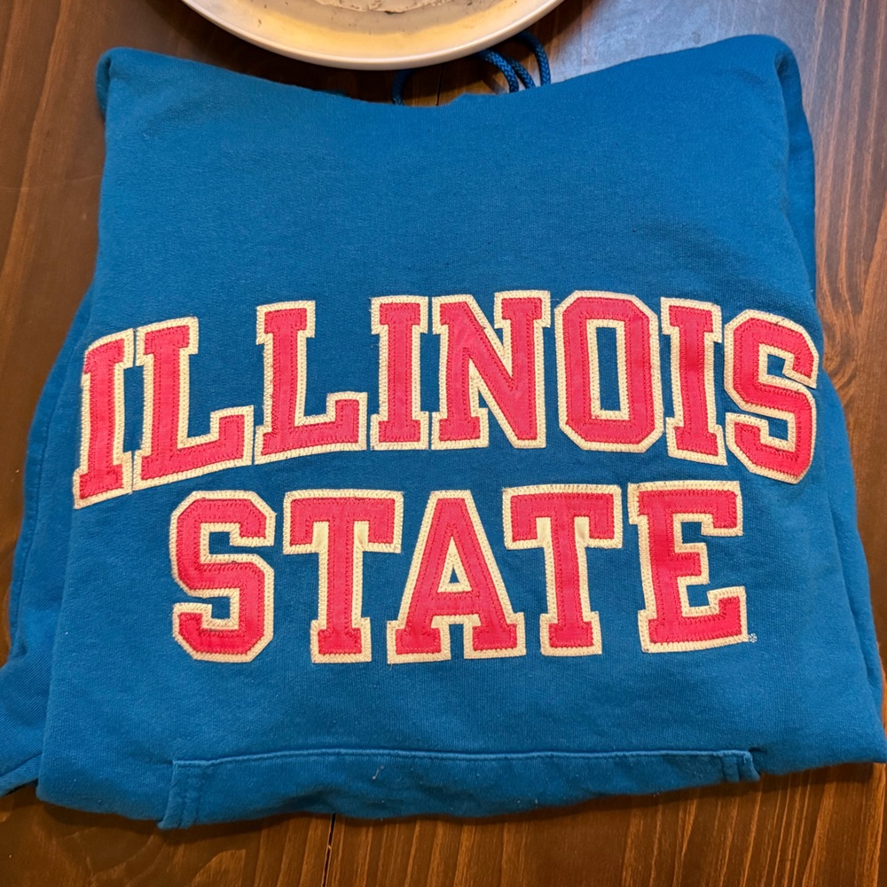 Champion Authentic Blue Athletic Hoodie